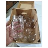 (14) Glass Pint Jars