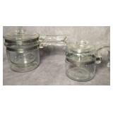 Pyrex Glass Coffee Percolator & Double Boiler