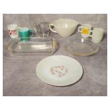 Various Fire King Glassware / Dishware
