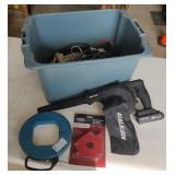 Tote w/ Various Tools & More