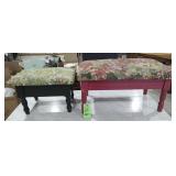 (2) Footstools