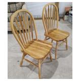 Pair of Wooden Chairs