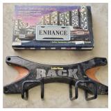 Neon License Plate & Little Giant Rack