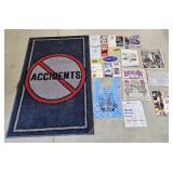 No Accidents Rug, Misc Auto Memorabilia & More