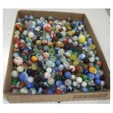 Flat of Various Marbles