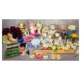 Misc Glassware, Figurines, Decor, Sewing & More