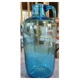 Vintage 18' Blue Glass Jug/Vase