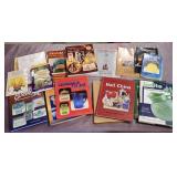 Various Antique/Glassware & Other Misc Books