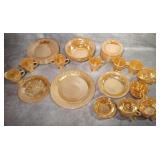 Fire King Peach Lustre Dishware
