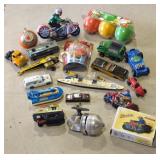 Various Vintage Toys & Shakespeare Spin Reel
