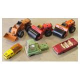 Various Tonka/Thunderbird/Matchbox Toys