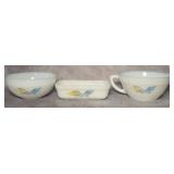(3) Various Biscayne Oven Ware