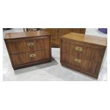 Pair of Thomasville Wooden Night Stands