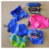 Various Tubes, Goggles, Air Pump & More