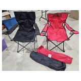 (2) Folding Chairs - Tractor Supply