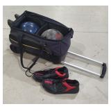Bowling Balls, Bag and Shoes