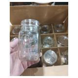 24 Glass Pint Canning Jars