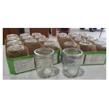 24 Glass Pint Canning Jars