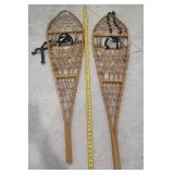 Pair of Wooden Snow Shoes