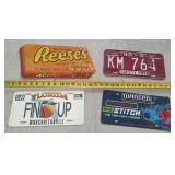 Advertising Sign / License Plates