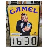 Camel Cigarette Sign