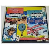 Red Baron Pinball Machine Glass