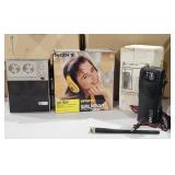Vintage Walkman, RCA Radio & Cobra CB