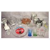 Misc Coca Cola, Kitchen Items & Meat Grinder