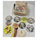 Political, Marion IN & Other Misc Buttons