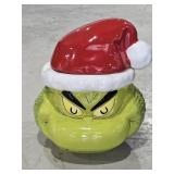 Dr. Seuss The Grinch Christmas Ceramic Cookie Jar