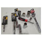Various Ratchets and Sockets