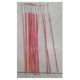 (19) 48' Tall Fiberglass Driveway Markers
