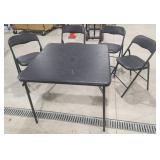 Folding Table and Chairs