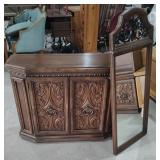 Hallway Cabinet w/ Mirror