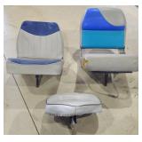 (3) Various Boat Seats
