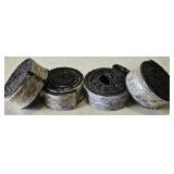 (4) Rolls of Rubber Mulch
