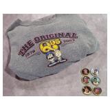 Bob & Tom Sweatshirt & Baseball Memorabilia