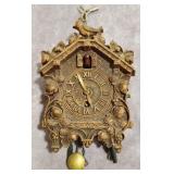 Lux Clock Mfg Co Cuckoo Clock