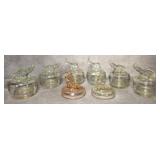 Covered Glass Dishes - Elephant/Dog/Donkey