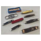 Various Pocket Knives