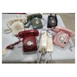 (6) Vintage Telephones