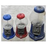 (3) Gumball Machines