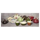 Hall Pottery & Misc Teapots