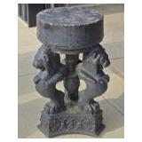 Concrete Lion Statue