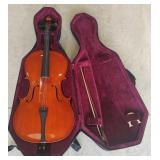 Cecilio Model CCO-100 Cello w/Case