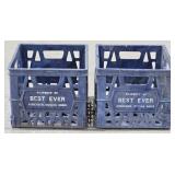 2 Best Ever Anderson IN Plastic Milk Crates
