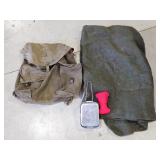 Hiking Backpack with Misc Camping Supplies