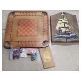 Careom Board Game & Dart Board