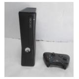XBOX 360 WITH CONTROLLER- NO CORD, NOT TESTED