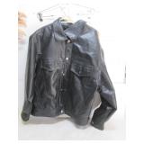 GUC MENS ZARA LEATHER STYLE JACKET SIZE L